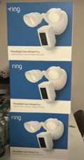Ring Floodlight Cam Wired Plus White Outdoor ...