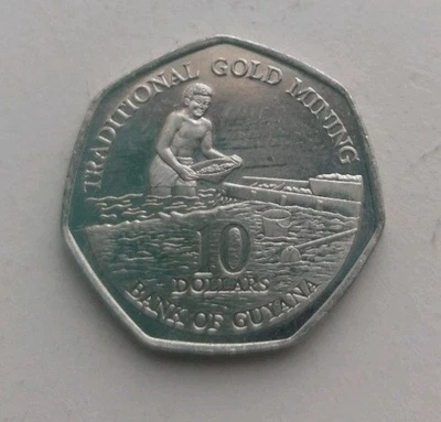 Guyana - 10 Dollars Coin 1996 - Excellent Condition - Image 1 of 2