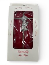 Vintage Praying Boy Wall Cross Religious Decor Keepsake Gift w Original Box