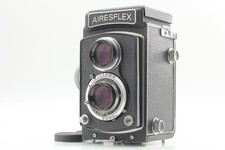  ALMOST MINT w/ Cap Airesflex Model U TLR Film Camera Coral AC 75mm f3.5 JAPAN