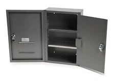 Grafco Locking Narcotics Safe, Steel Drug Cabinet with Double Door & Lock