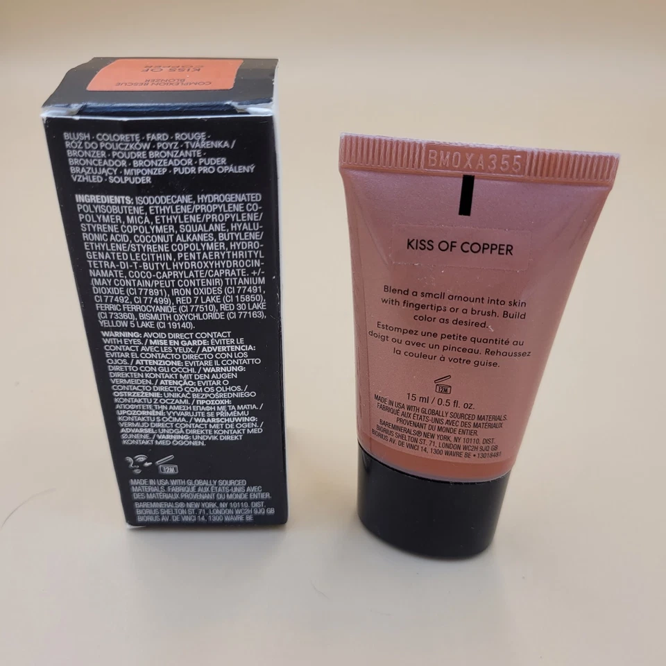 Bronceador/bronceador bareMinerals Complexion Rescue 15 ml/0,5 oz - ¡Beso de cobre nuevo! Foto 3 de 3