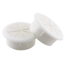 pugdodo 2PCS 2Inch 50mm Desk Cord Grommets Wire Cable Hole Cover for White