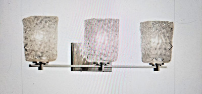 Justice Design Veneto Luce Era 25'' 3-Light LED Bath Vanity Light GLA-8443-26