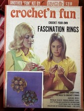 Vintage 1970 MCM Craft House FASHION FUN Fascination Rings Kit NIP