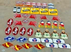 Lot of 50 Porcelain Enamel Signs – Mixed Designs, Vintage Style, single sided