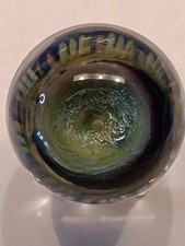 Contemporary Handmade Marble 40mm Mint. A Stunner. Flawless. Very Collectable.