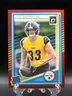 Jack Sawyer 2025 Donruss Optic Rated Rookie Red Prizm /149 RC Steelers #220