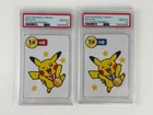 Set of 2 2025 POKEMON TARUKA 1ST PLACE-ROUND 1 2 PIKACHU PSA 10