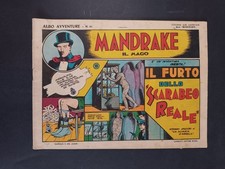Fumetto MANDRAKE Albi Americani Capriotti IL FURTO DELLO "SCARABEO REALE" n 43