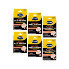 6 Pack Dr. Scholls Clear Away Wart Remover Plantar 24 Each
