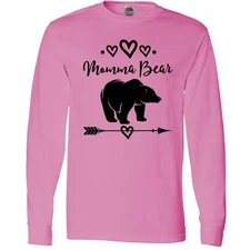 Inktastic Momma Bear Tribal Arrow Long Sleeve T-Shirt Clothing Apparel Mother