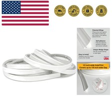 New  Improved Self-Adhesive Caulk Trim, 1/2" x 10', 2-Pack, Flexible, Water ...