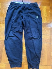 Black Nike Club Sweatpants Size XL Fleece Joggers