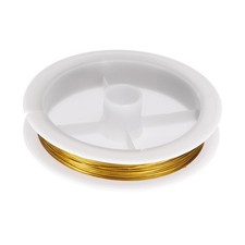 wire 66ft 25 Gauge Stainless Steel Craft Jewelry Wrapping Wire, Gold