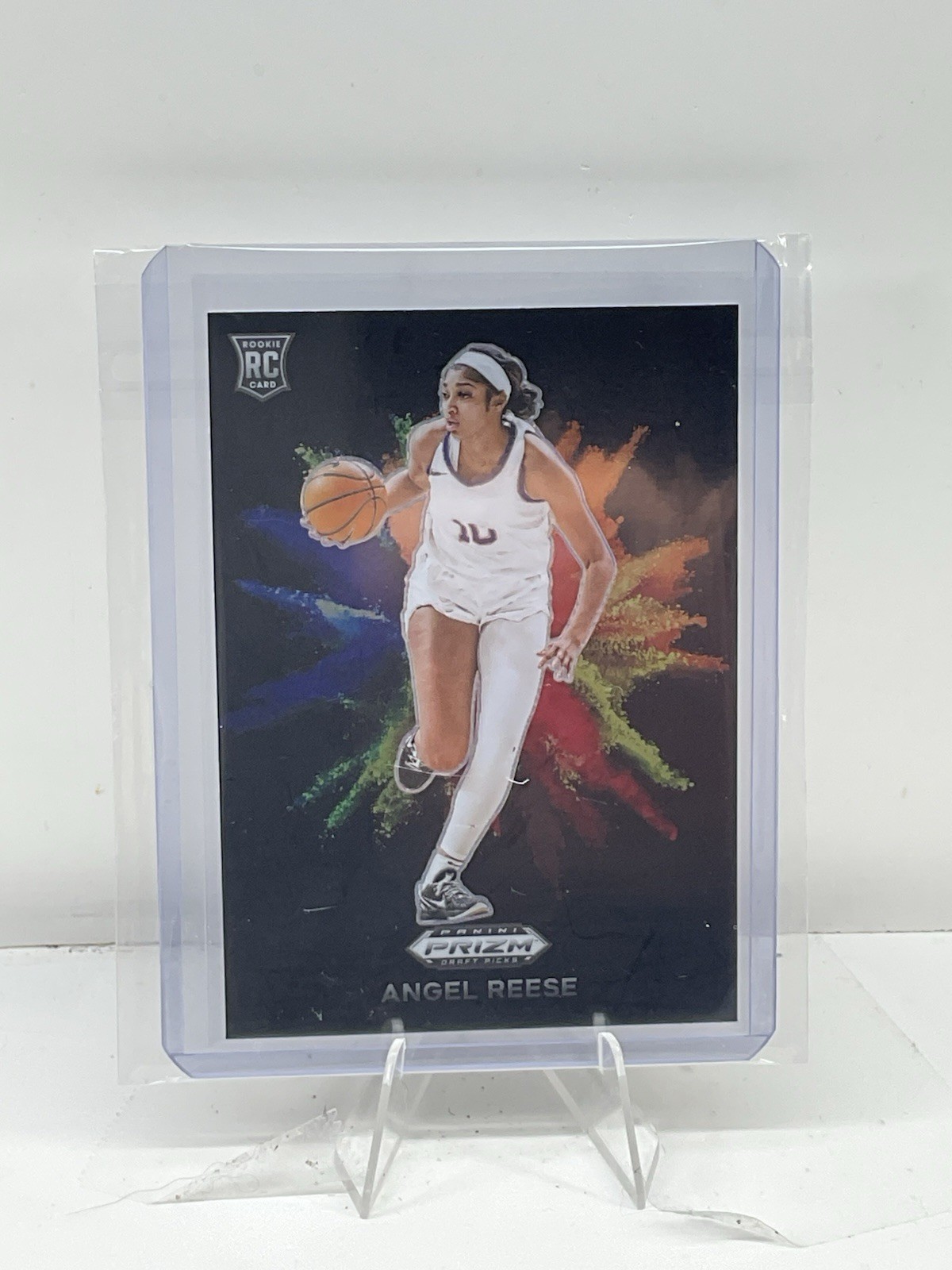 2024 Panini Prizm Angel Reese Draft Picks Black Colorblast RC! Case Hit 🔥🔥🔥