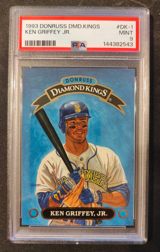 1993 Donruss DIAMOND KINGS Ken Griffey Jr!!! PSA 9 MINT!!!!