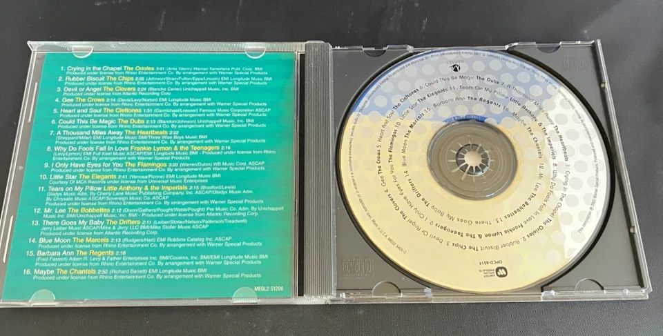 Since 1950 Best Of The 50s CD 2005 Warner Brothers Tested EX Foto 3 de 3