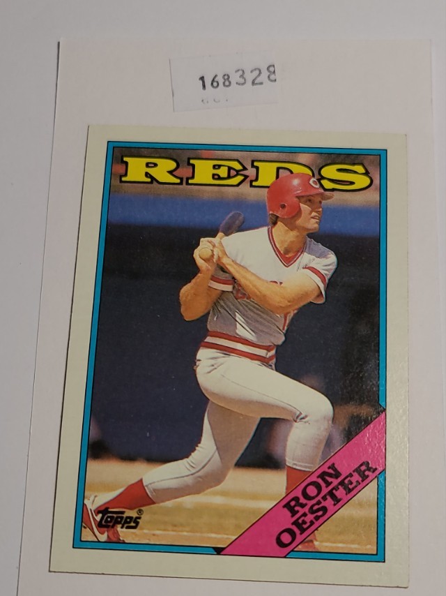 1988 Topps Ron Oester Cincinnati Reds #17