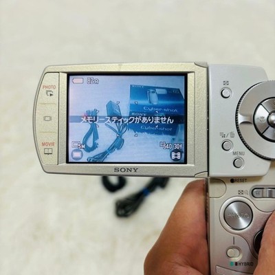 SONY Cyber-shot DSC-M2 White 5.1MP Compact Digital Camera F3.5～F4