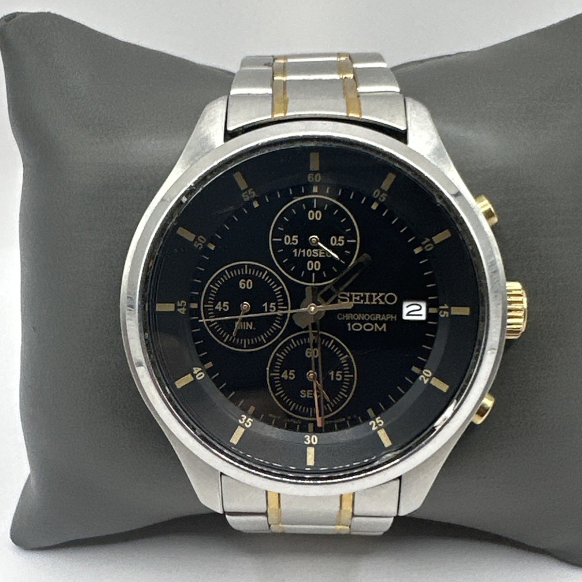 SEIKO クロノグラフ　4T57-00J0 美品 Seiko Men's Black Watch - 4T57-00G0 for sale online | eBay