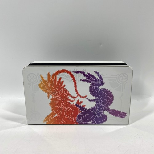Nintendo Switch OLED Videospielkonsole HEG-001 Pokemon Scharlachrote & Violette Edition - Bild 9 von 17