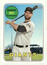 2018 Topps Heritage #319 Brandon Belt