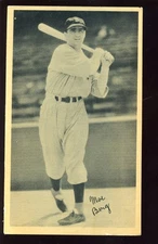1936 National Chicle R313 Baseball Moe Berg Boston Red Sox VGEX