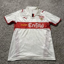VFB Stuttgart Puma Football Shirt Jersey 2007/08 Home Small Mens Germany Vintage