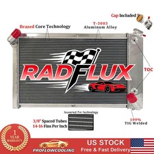 Aluminum Radiator For 1969-1972 Chevy Corvette Small Block 5.7l V8 Engine Cc1655