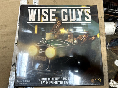 Wise Guys Board Game NEW SEALED FREE SHIPPING