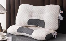 1PCS Ergonomic Neck Pillow Help Massage Soft Adjustable Sleeping 100 UPGRADE