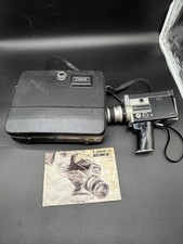 Canon Auto Zoom 518 SV Super 8 Zoom Reflex Movie Camera Black - MINT Fast Shipp