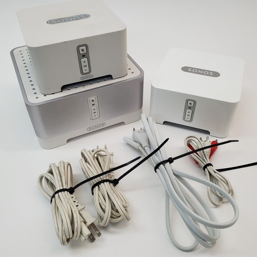 Sonos ZP90, ZP120 & Connect Bundle – 3 Units with Power Cables – Tested ...