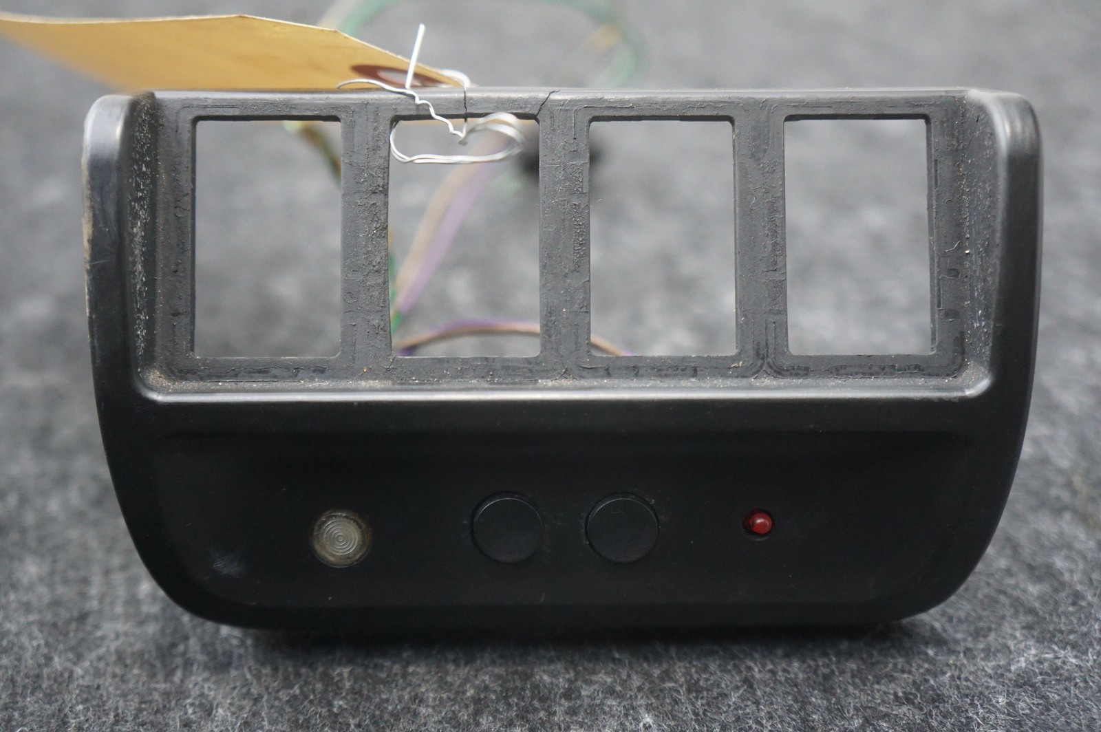 Dash Panel Switch Holder Trim Cover Plate OEM 65077200 Ferrari 360 Modena 2001