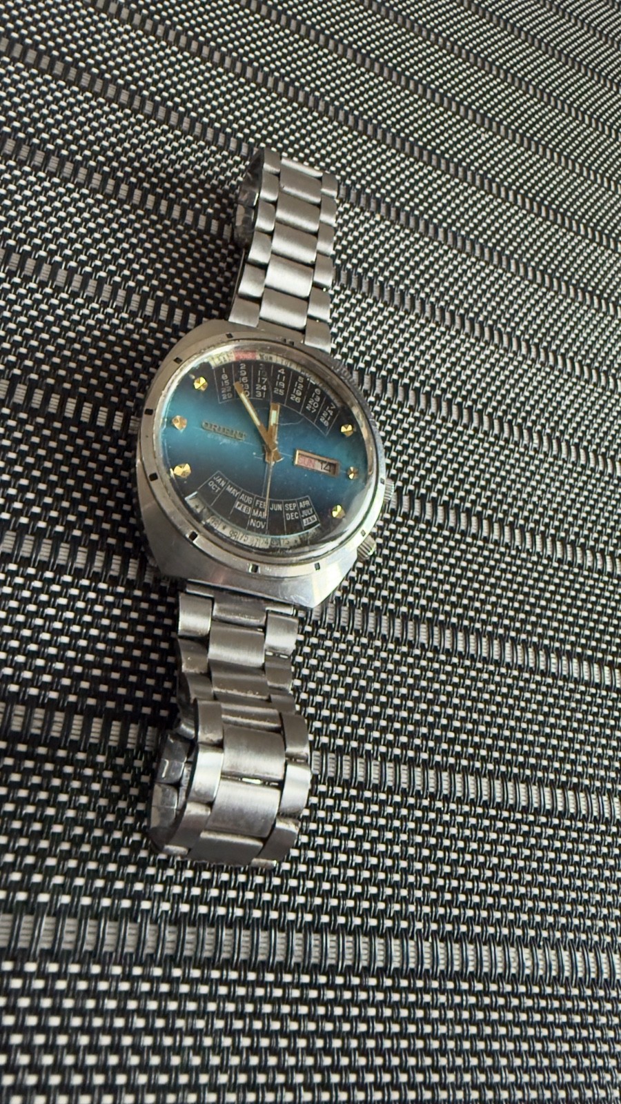 Orient Perpetual College Automatic Wristwatch - V… - image 2