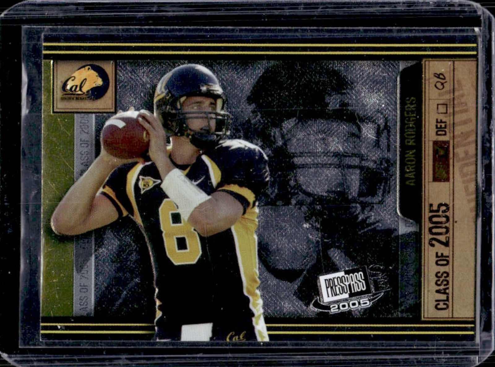 2005 Press Pass SE Aaron Rodgers Class of #CL 1 Golden Bears