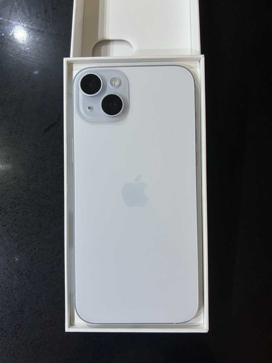 Apple iPhone 15 Plus- 128 GB - Blue (Brand new in box) (CA) | eBay