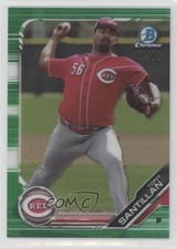 2019 Bowman Chrome Prospects Green Refractor 58/99 Antonio Santillan Tony 1kk