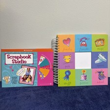 1 American Girl Scrapbook Studio And 1 Scrapbook