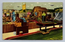 Vintage Nevada Postcard LAS VEGAS California Club Sutters Mill 1953