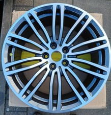 1 GENUINE BMW 5 SERIES 8X19 ALLOY WHEEL 7855083 ORBIT GREY DIAMOND CUT G30 FRONT