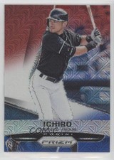 2015 Panini Prizm Red White & Blue Mojo Prizm Ichiro Suzuki Ichiro #77 HOF nd3