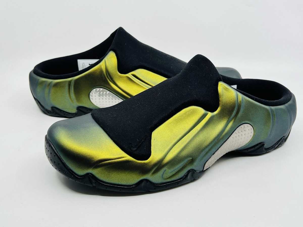 Men Nike Clogposite Green Goblin Black Metallic Sandal Shoe  display picture 1