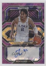 2021 Panini Prizm Draft Picks Purple Ice 49/99 Trendon Watford #CP-TWA Auto 4z8