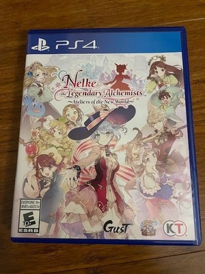 Nelke & The Legendary Alchemists: Ateliers of the New World PS4 (Hole Punched)