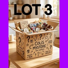 Gros Colis Mystère Lot n'3 Thème Homme – Box Déstockage Vide maison (Neuf &...