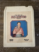 The Best Of Jim Reeves 8 Track Tape