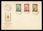 DR WHO 1949 FINLAND FDC TB FLOWER SEMI POST COMBO M82654