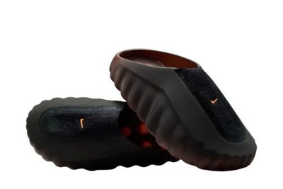 Nike Mind 001 Flyknit Slide ''Bronze Eclipse Total Orange'' U.K. 5,5
